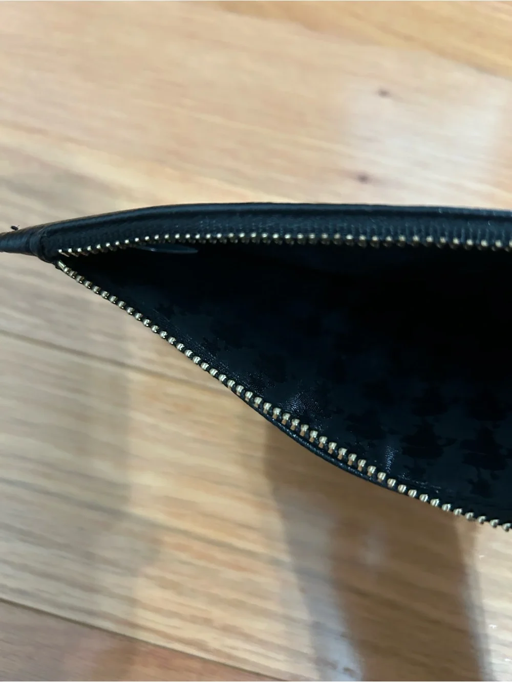 Karl Lagerfeld wallet wristlet faux leather